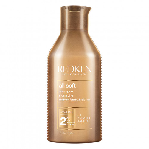 Redken All Soft Šampón pre suché vlasy 300 ml